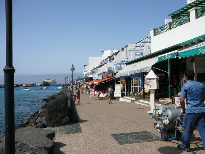 Bilder Foto Galerie Reisen Travel Com Kanarische Insel Lanzarote Strand Promenade Playa Blanca Lanzarote