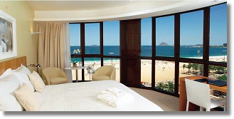 Hoteltipp für Urlaub Brasilien Foto Rio de Janeiro das Hotel Porto Bay Rio an der Copacabana Reisen