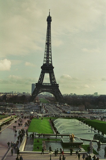 Blick vom Eifelturm in Paris