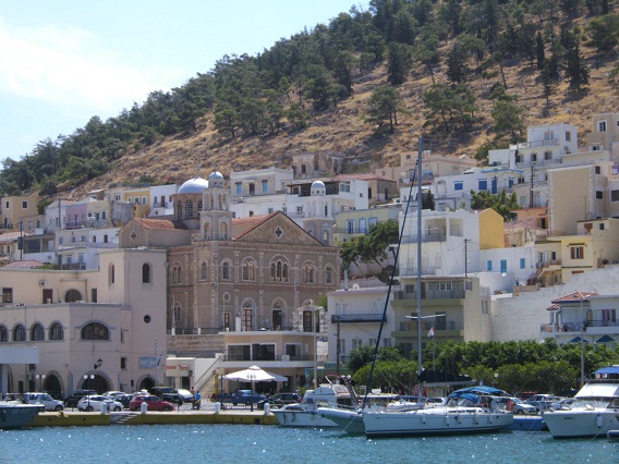 Urlaub Kos Ausflug griechische Insel Kalymnos Foto Hafen Griechenland Reisen