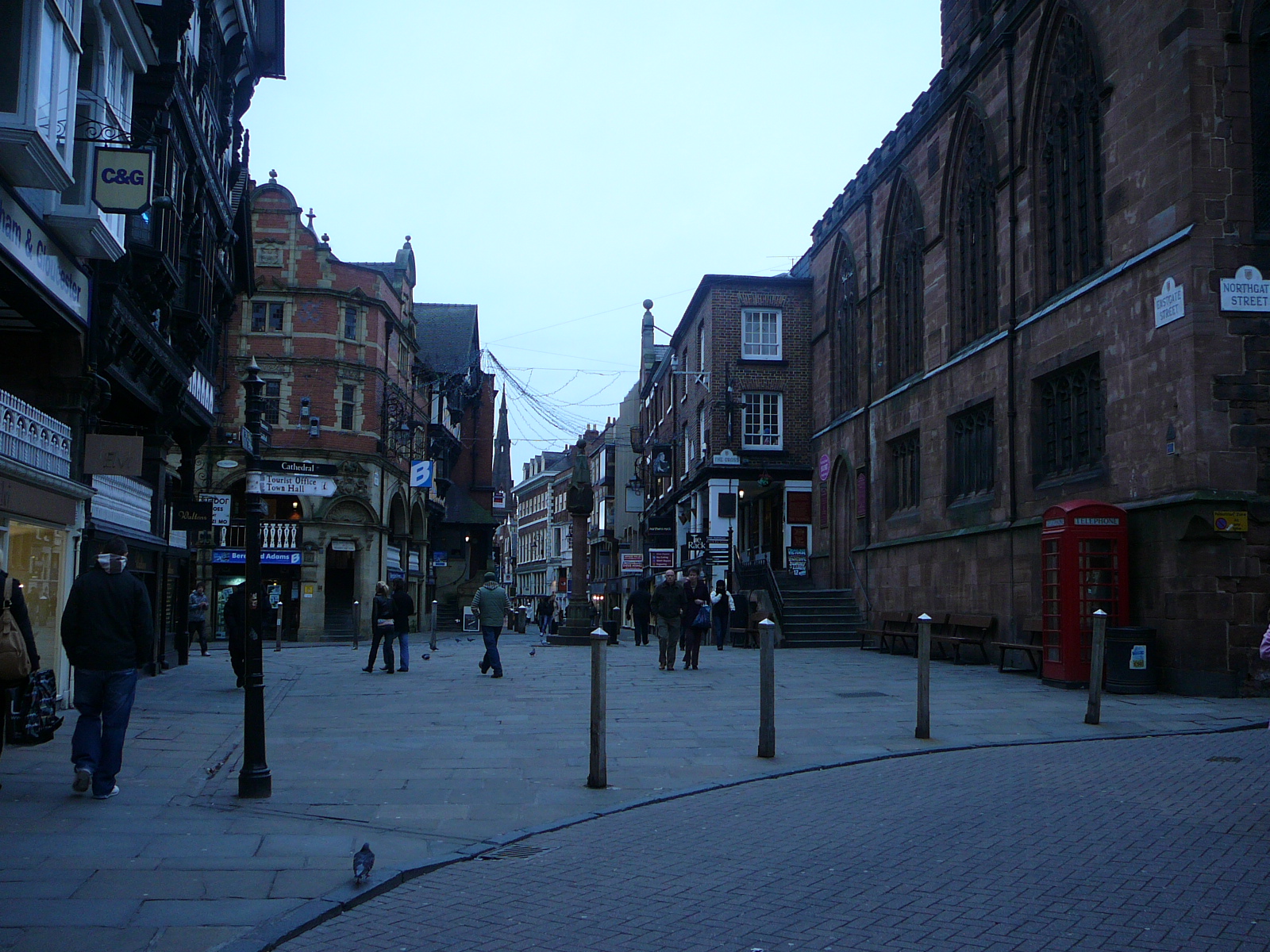  Urlaub in Chester England nahe Wales Foto Altstadt